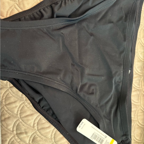 New Directions Black and Purple Bathing Suit NWT Size Medium - Picture 4 of 5